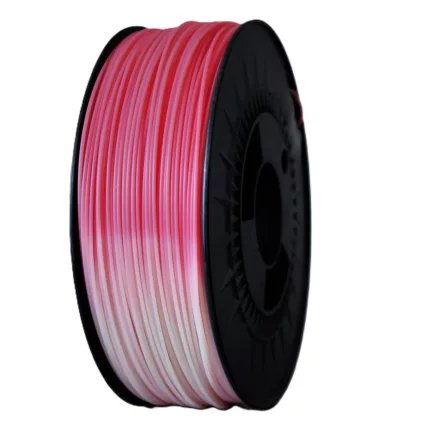 Herz ABS - Thermochrom Rot–Weiß - 1,75 mm