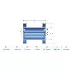 Filamenton PREMIUM PLA - Schwarz - 1,75 mm