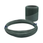 Filamenton PREMIUM PLA - Weißaluminium - 1,75 mm - 100 g