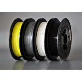   Herz PLA - Starterset (Weiß, Schwarz, Silber, Gelb) - 1,75 mm